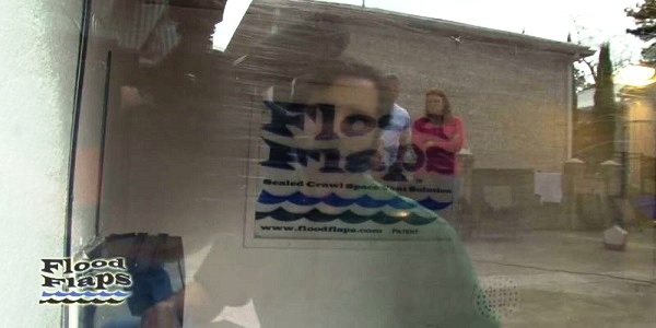 Video of Flood Flaps, Flood Vent Blower Door Test
