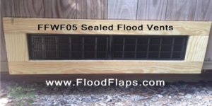 Flood Flaps FFWF05 Sealed Flood Vents